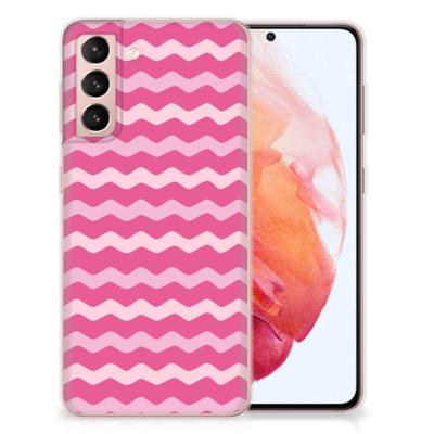 Samsung Galaxy S21 | TPU bumper | Waves Pink