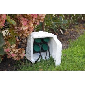 Stonedecor 4-voudige buitencontactdoos Ubbink - Ubbink