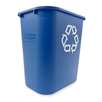 Rubbermaid recylagebak, zonder zijbakjes, 26,6 liter, blauw