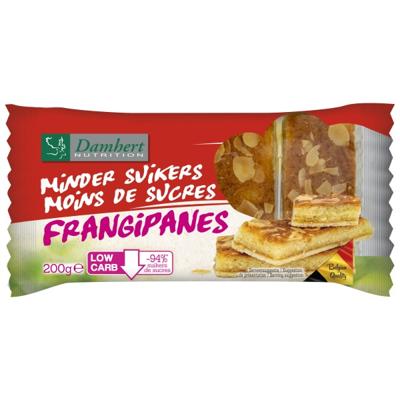 Damhert Frangipanes minder suiker 200 Gram