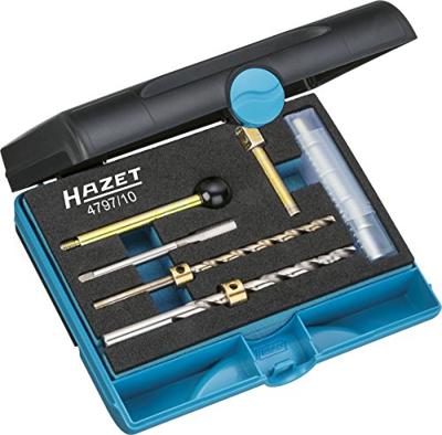 HAZET Schroefdraadreparatieset voor injectorbevestigingsschroef 4797/10 · 10-delig