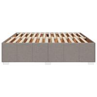 Bedframe zonder matras stof taupe 180x200 cm - thumbnail