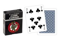 Dal Negro speelkaarten Poker karton blauw - thumbnail