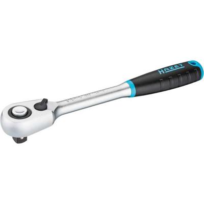 HAZET HiPer fijnvertande omschakelratel · veiligheidsvergrendeling 916HPS · 1/2 inch (12,5 mm) vierkant massief · Lengte: 275 mm HAZET HiPer fijnvertande omschakelratel · veiligheidsvergrendeling 916HPS · 1/2 inch (12,5 mm) vierkant massief · Lengte: 275 mm