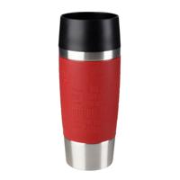 Emsa 513356 Travel Mug Isoleerbeker 0.36L RVS/Rood - thumbnail
