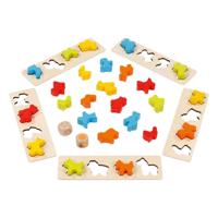 Goki houten sorteerspel dieren, 25dlg. - thumbnail