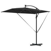 Cantilever Banana Parasol Zwart 294 x 200 x 254 cm - thumbnail
