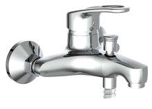 BATONI ééngreepsmengkraan bad, chroom keramische schijven geluidsarme, verwisselbare 40 mm cartouche ½" (Ø ca. 1,9 cm) verbinding voor doucheslang open metalen greep garantie: 5 jaar BATONI ééngreepsmengkraan bad, chroom keramische schijven geluidsarme, verwisselbare 40 mm cartouche ½" (Ø ca. 1,9 cm) verbinding voor doucheslang open metalen greep garantie: 5 jaar