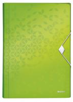 Projectmap leitz wow voor a4 6 vaks pp groen | 5 stuks - thumbnail