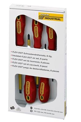 PROXXON schroevendraaier set "flex-dot vde" vde screw set 6-piece