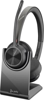 HP Poly Voyager 4320 USB-C Headset +BT700 Dongle On Ear headset Bluetooth Stereo Zwart Noise Cancelling Computer - thumbnail