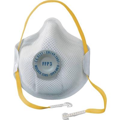 Moldex Smart 250501 Fijnstofmasker met ventiel FFP3 D 10 stuk(s) EN 149:2001, EN 149:2009 DIN 149:2001, DIN 149:2009