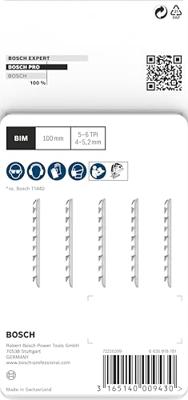 Bosch Accessories T 144 DF Speed Decoupeerzaagblad