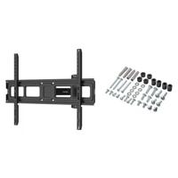 Hama TV Muurbeugel Draaibaar Kantelbaar Uittrekbaar 32-75 Inch Zwart - thumbnail