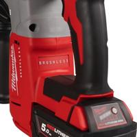 Milwaukee M18 BLHX-502X Accu combihamer SDS-Plus 2,3J + snelwisselboorkop 18V 5.0Ah in HD-Box - 4933478892 - thumbnail