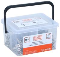 Schroevenkit Black & Decker Pozidriv Hout 350 Onderdelen - thumbnail