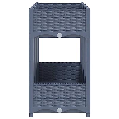 Plantenbak verhoogd 120x40x71 cm polypropyleen