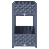 Plantenbak verhoogd 120x40x71 cm polypropyleen - thumbnail