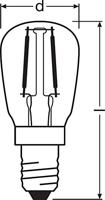OSRAM HOMELIGHTING 4058075432819 LED-lamp Energielabel G (A - G) E14 Spiraal 1.6 W = 5 W Warmwit (Ø x h) 26 mm x 63 mm Niet dimbaar 1 stuk(s) - thumbnail