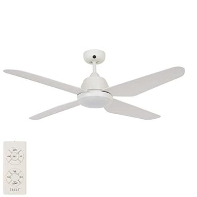 Beacon Plafondventilator met lampAria Led Ø 122cm wit IP55 - 212994