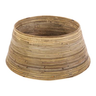 Kerstboommand Rattan Grijs 60 cm