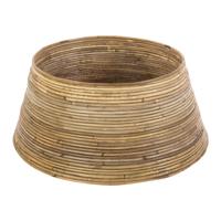 Kerstboommand Rattan Grijs 60 cm - thumbnail
