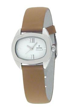 Horlogeband Festina F16013-1 Leder Bruin 16mm Horlogeband Festina F16013-1 Leder Bruin 16mm