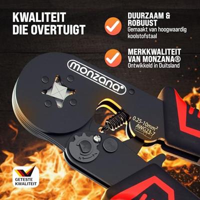 Krimptang inclusief 1200st. kabel eindhulzen