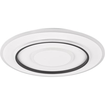 LED Plafondlamp 55W - Dimbaar en Kleur Aanpasbaar - Rond Mat Wit Metaal