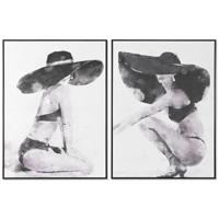 Schilderij DKD Home Decor Hoed (90 x 4 x 120 cm) (2 Stuks) - thumbnail