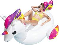Bestway Opblaasbare Eenhoorn Figuur met Handvatten 224x164 cm Strand en Zwembad 41113 - thumbnail