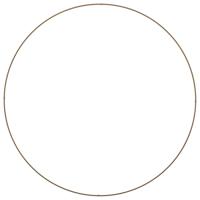 VidaXL Plantenring 5 pcs bruin 120 x 120 x 20 cm cortenstaal - thumbnail