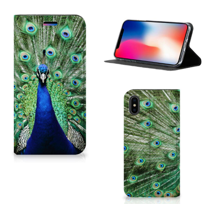 Apple iPhone X | Xs | Hoesje maken | Pauw