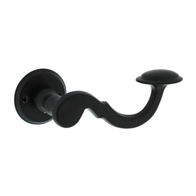 Intersteel Klassieke deurklinkPosthoorn schroefgat zwart - 0023.029302