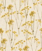 Decoprint Herbarium Behang met katoentakken - HE27242 - thumbnail