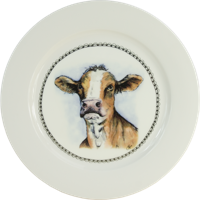 Boerenwinkel Ontbijtbord Koe - thumbnail
