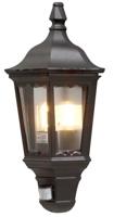 Konstsmide Firenze 7230-750 Buitenlamp met bewegingsmelder (wand) E27 100 W Zwart - thumbnail
