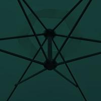 VidaXL Zweefparasol 3 m groen - thumbnail