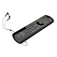 Rii Mini Wireless Keyboard i25 RF Draadloos Drukknopen Zwart, Oranje afstandsbediening - thumbnail