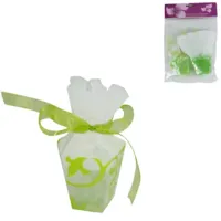Miss france geschenkverpakking groen 5 cm set van 6 | 24 stuks - thumbnail