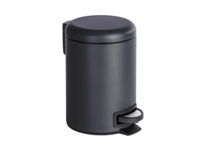 Wenko Prullenbak Leman 3 L (Zwart)