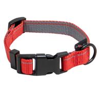 Jack and Vanilla Hondenhalsband - Nylon - Kliksluiting - Rood - 65 cm - thumbnail