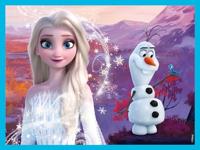 Clementoni blokpuzzel frozen, 12st. - thumbnail