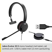 Jabra EVOLVE 30 II UC Mono headset - thumbnail