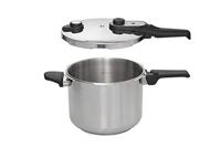 Snelkookpan JATA HOLL2228 8L * Roestvrij staal 8 L - thumbnail