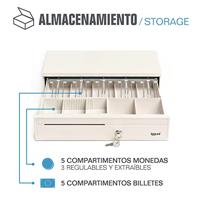 Kassa lade iggual IRON-30W Grijs - thumbnail