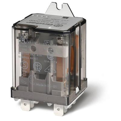 Finder 62.82.8.230.4009 Steekrelais 230 V/AC 16 A 2x wisselcontact 1 stuk(s) Finder 62.82.8.230.4009 Steekrelais 230 V/AC 16 A 2x wisselcontact 1 stuk(s)