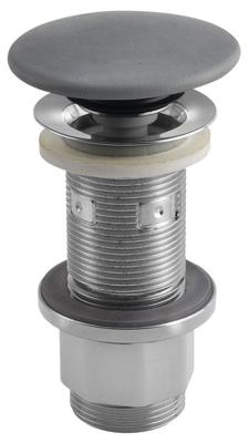 Clickwaste Sapho 5/4 Beton Plug 10-80mm Mat Grijs Clickwaste Sapho 5/4 Beton Plug 10-80mm Mat Grijs