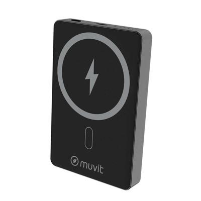 Powerbank Muvit for Change Zwart Aluminium 10000 mAh