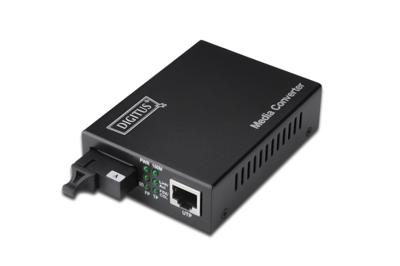 Digitus DN-82122 Netwerk mediaconverter LAN, SC Simplex 1 GBit/s Digitus DN-82122 Netwerk mediaconverter LAN, SC Simplex 1 GBit/s
